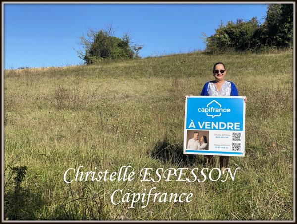 TERRAIN DE 1357 M2 ENTRE MARMANDE ET DURAS (47)