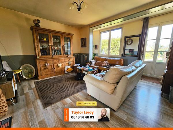 🏡 Maison atypique – 91 m² – Jardin 1100 m² – Luneray