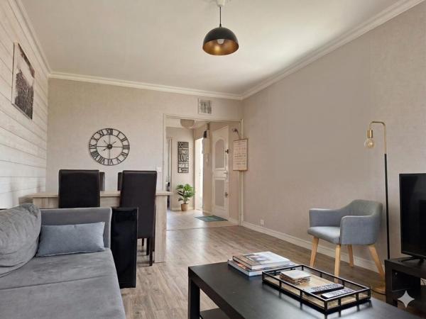 Appartement T4 de 75m² - 3 Chambres - Balcon - 37300 Joué-lès-Tours