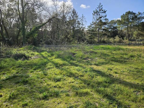 Terrain de 557m2 constructible + 234m2 terrain d'agrément