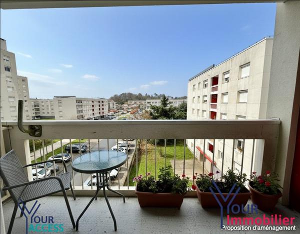 Appartement à vendre, 3 pièces - Meyzieu 69330