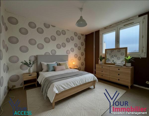 Appartement à vendre, 3 pièces - Meyzieu 69330