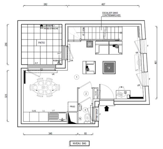 Appartement T2 duplex avec parking
