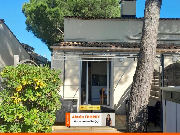 Pinède. Maison 2 pièces cabine 30 m²