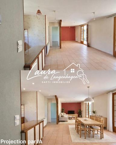Pavillon plain-pied avec jardin au calme