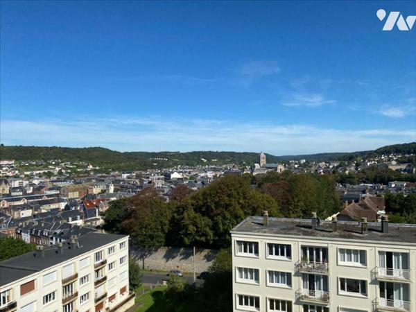 Vue Mer et Ville exceptionnelle Appartement de Type 2 au 7ème étage avec ascenseur