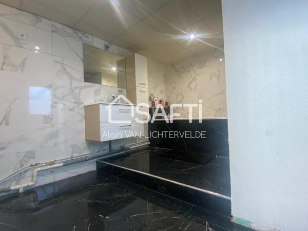 COMINES//MAISON  ENVIRON 80 M²/ GARAGE/JARDIN.