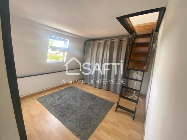 COMINES//MAISON  ENVIRON 80 M²/ GARAGE/JARDIN.