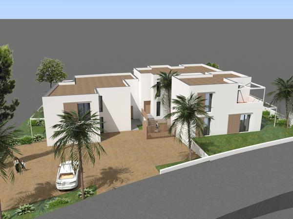 Six-Fours-les-Plages (83140) APPARTEMENT DUPLEX NEUF T4 avec terrasse et jardin