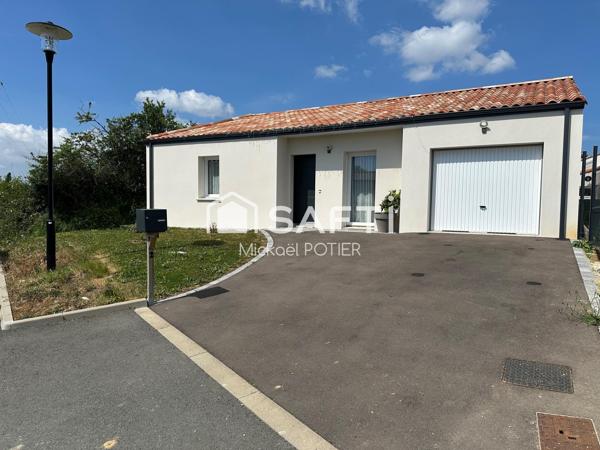 Plain-pied de 2023 à Moutiers Les Mauxfaits