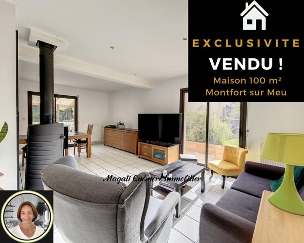 Montfort-sur-Meu (35160) NOUVEAUTE EN EXCLUSIVITE ! Maison 6 pièces proche des commerces.