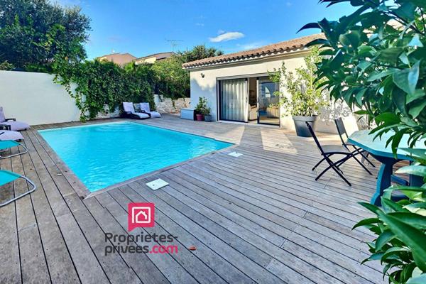 Villa moderne de plain-pied 127m2 + sous-sol complet - PISCINE