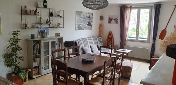 A la Guérinière, appartement 3 pièces, avec vue sur la mer et proche de la plage.