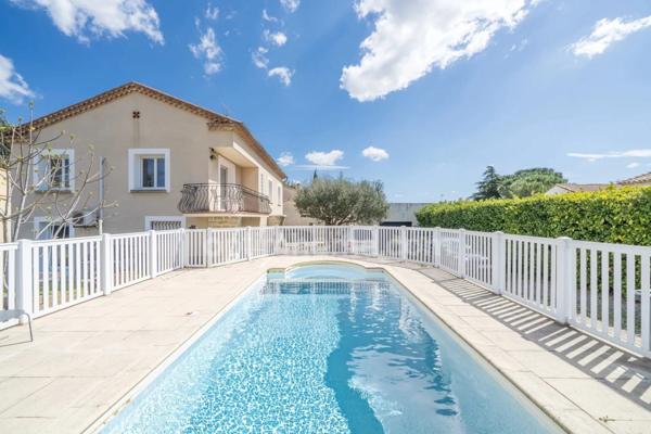 BAILLARGUES (34670) – MAISON INDIVIDUELLE – 6 CHAMBRES – EXPOSITION SUD – PISCINE – GARAGE – JARDIN ARBORÉ