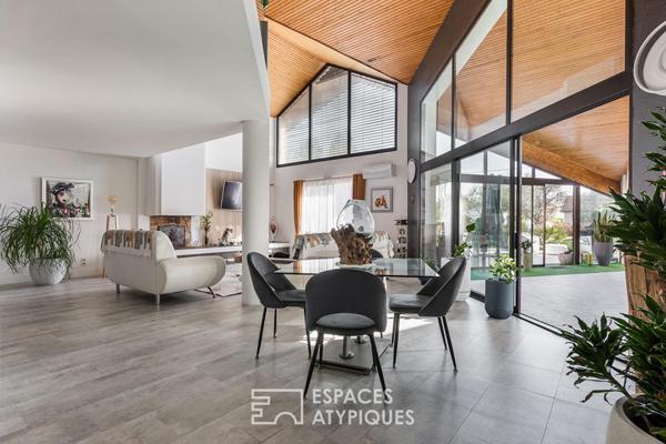 Maison d’architecte avec piscine au sud de Toulouse