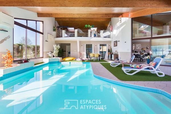 Maison d’architecte avec piscine au sud de Toulouse