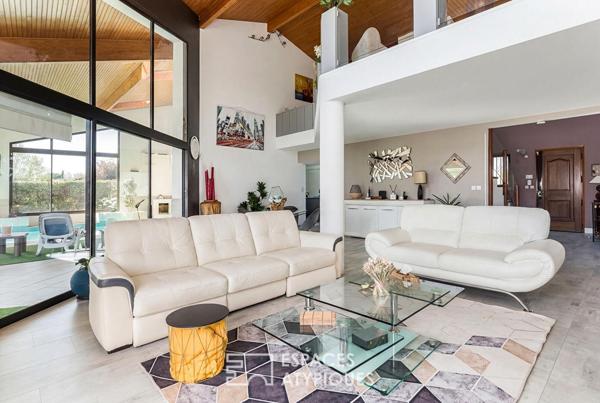 Maison d’architecte avec piscine au sud de Toulouse