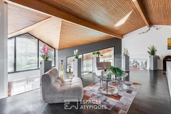 Maison d’architecte avec piscine au sud de Toulouse