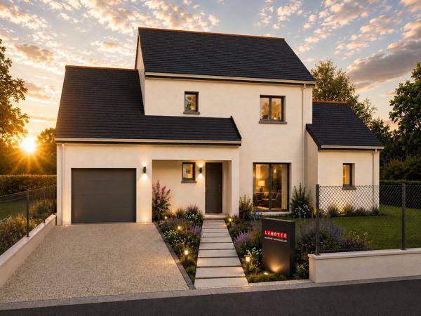 Terrain + Maison à vendre 5 pièces - 112 m²