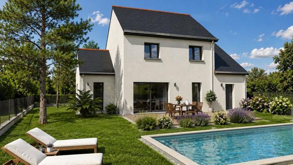 Terrain + Maison à vendre 5 pièces - 112 m²
