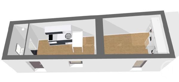 Maison à vendre  2 pièces - 24,75 m2 BONNIERES SUR SEINE - 78