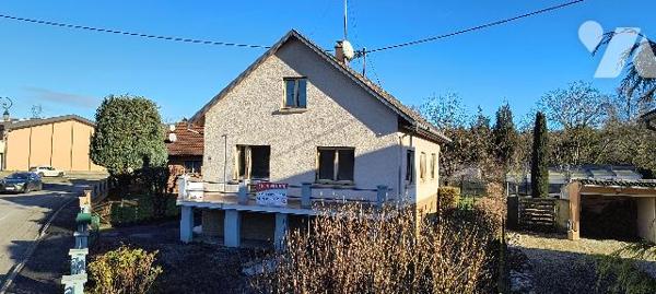 Maison de 86 m2 avec jardin et potager au centre de WALDIGHOFEN sur 6,71 ares.
