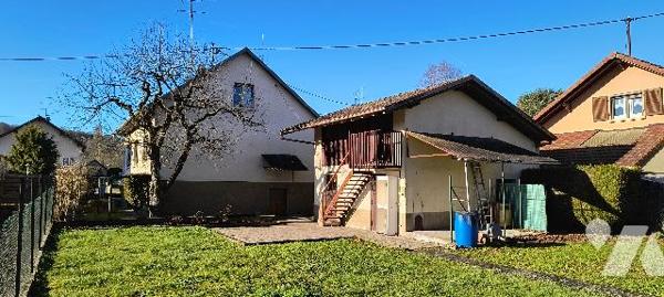 Maison de 86 m2 avec jardin et potager au centre de WALDIGHOFEN sur 6,71 ares.