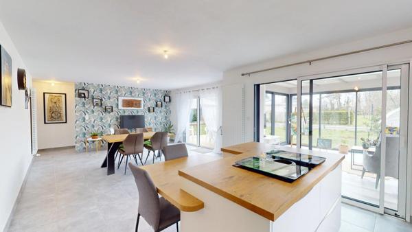 Plain-pied de 2021 de 117 m², 3 chambres, sur terrain de 838 m².(Visite virtuelle disponible)