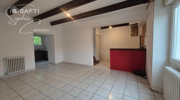 Maison 85m² sur 3 niveaux en centre-ville