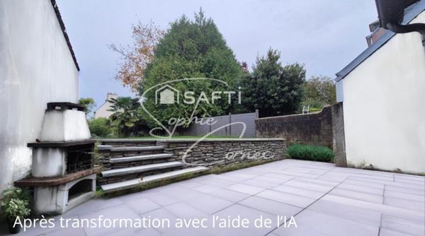 Maison 85m² sur 3 niveaux en centre-ville