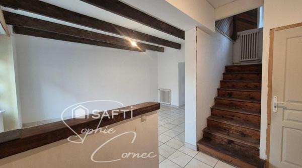 Maison 85m² sur 3 niveaux en centre-ville