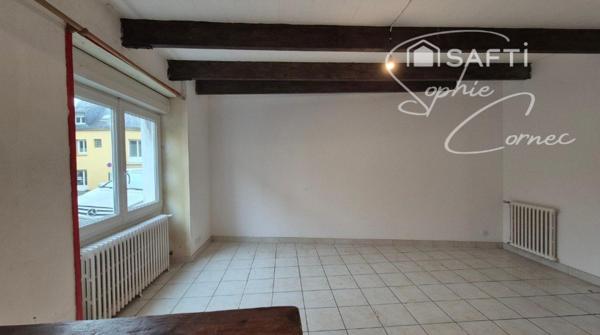 Maison 85m² sur 3 niveaux en centre-ville