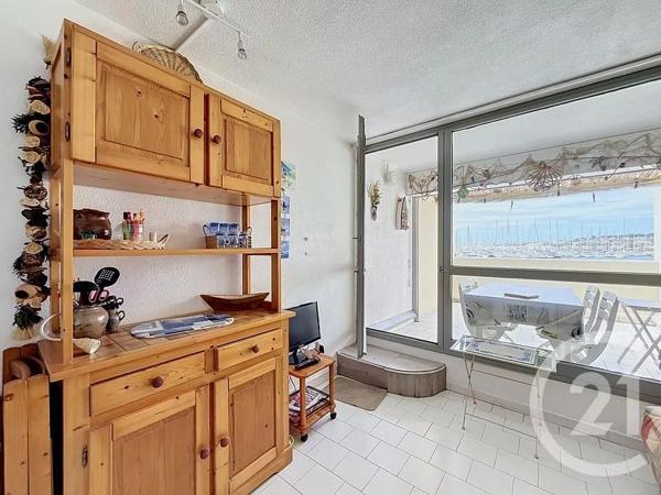 Appartement F2 à vendre  2 pièces - 22,37 m 2   LE CAP D AGDE  - 34