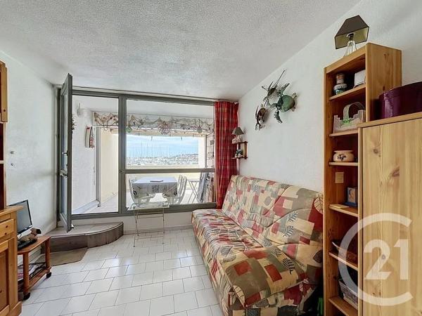 Appartement F2 à vendre  2 pièces - 22,37 m 2   LE CAP D AGDE  - 34