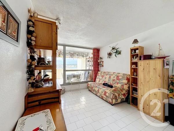 Appartement F2 à vendre  2 pièces - 22,37 m 2   LE CAP D AGDE  - 34