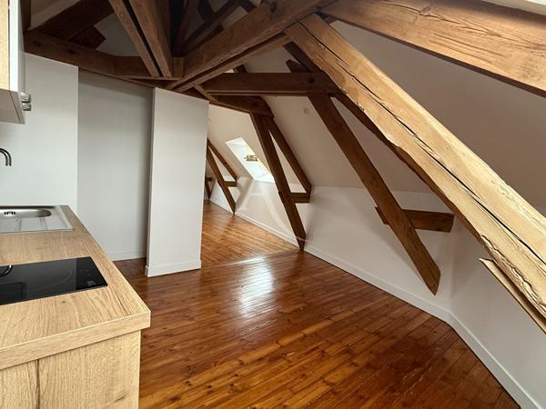 Appartement type studio de 49 m2 au sol.