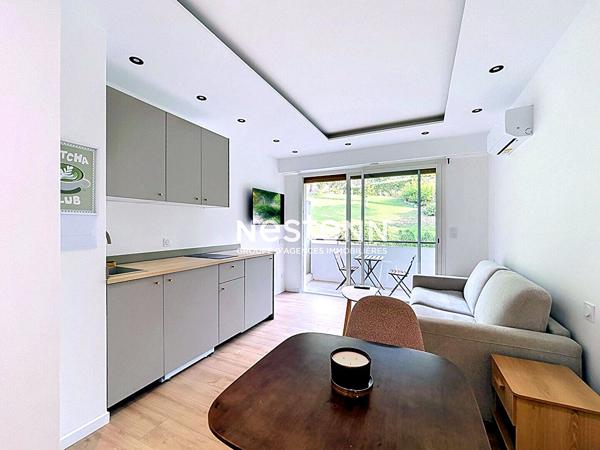Golfe-Juan - Studio Rénové - 19m2 - Parking - Piscine - Tennis - Gardien