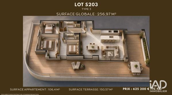 Appartement (neuf) à vendre 9 pièces 106 m² Saumur