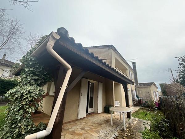 maison mitoyenne 3 chambres, jardin de 310 m2