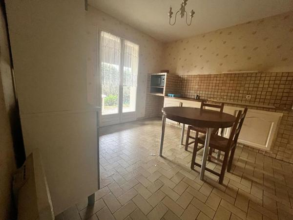 maison mitoyenne 3 chambres, jardin de 310 m2
