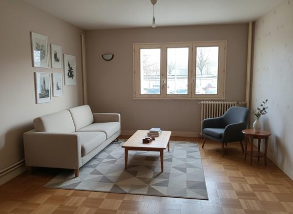 T3 61m² - Square de Cacholagne