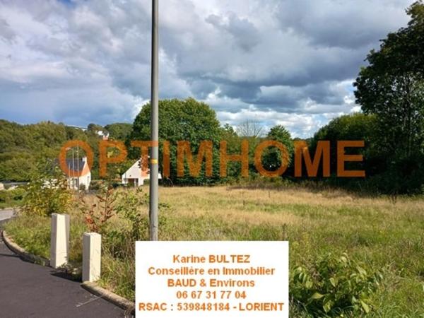 Terrain à vendre de 529,00 m² BAUD (56)