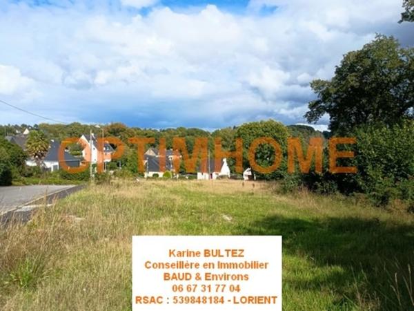 Terrain à vendre de 529,00 m² BAUD (56)