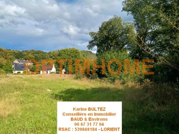 Terrain à vendre de 529,00 m² BAUD (56)