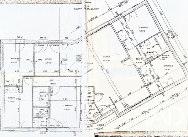 Maison à vendre 7 pièces 126 m² Chauvigny