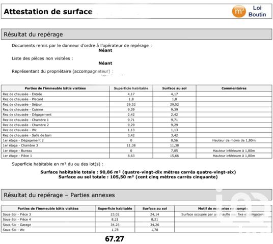 Maison à vendre 5 pièces 105 m² Goussainville