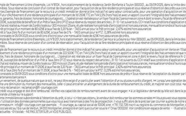 Appartement à vendre    3 pièces •  La Seyne-sur-Mer