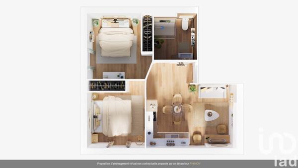 Appartement à vendre 3 pièces 45 m² Saint-Malo