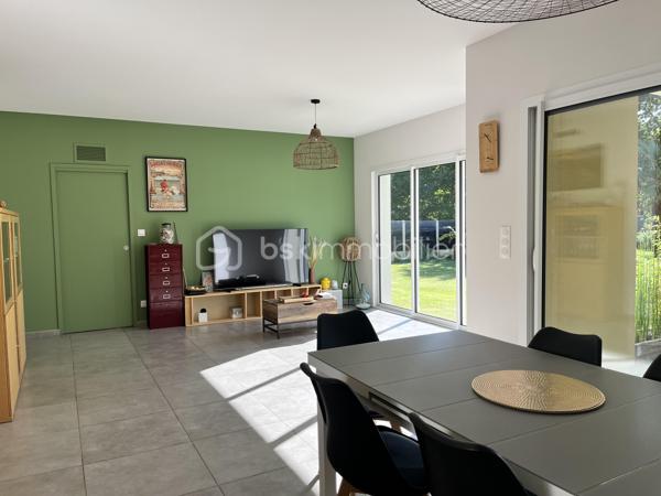 Coup de cœur pour cette maison de 2021, encore sous garantie décennale, située dans un environnement calme et verdoyant, à seulement 2,5 km du centre de Soulac-sur-Mer et proche de la plage.

Dès l’entrée, vous serez séduit par sa belle pièce de vie lumineuse avec cuisine ouverte, idéale pour partager des moments conviviaux. Un cellier vient compléter l’espace pour plus de praticité.

La maison offre 3 chambres, dont 2 suites parentales, ainsi que 2 WC indépendants : un agencement parfait pour le confort de toute la famille ou pour recevoir.

À l’extérieur, vous profitez d’un magnifique terrain arboré de 1 486 m² avec portail électrique, d’un garage de 24 m², ainsi que d’un puits foré.

Les + qui font la différence :
•⁠  ⁠Panneaux solaires
•⁠  ⁠Domotique
•⁠  ⁠Robot tondeuse inclus

Une maison moderne, fonctionnelle et parfaitement entretenue, où vous n’avez plus qu’à poser vos valises.