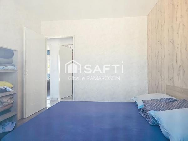 Maison de plain-pied, 4 chambres, terrain 1700m²